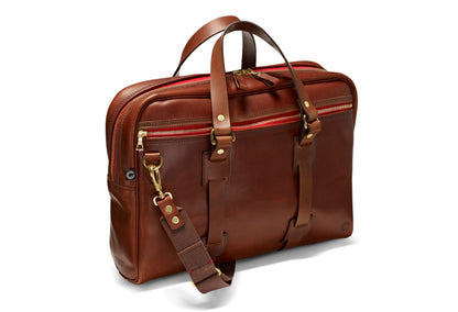 CRT Vintage Leather Laptop Bag