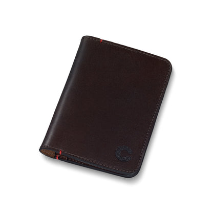 CRT Vintage Leather Passport Wallet