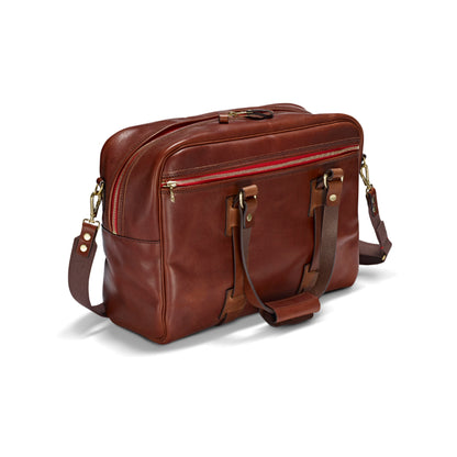 CRT Vintage Leather Traveler Bag