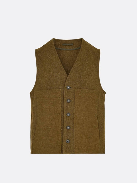 FTA WARRIOR Wool Vest Olive Green